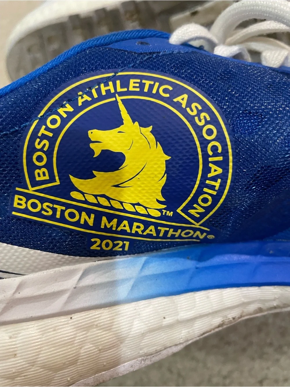 Adidas Adizero Boston 9 Marathon 2021 Edition Men's Running Sneakers Size 8.5